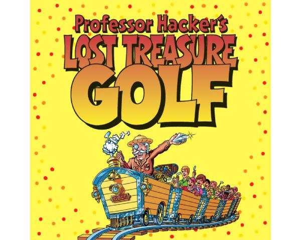 Professor Hacker's Lost Treasure Golf Logo